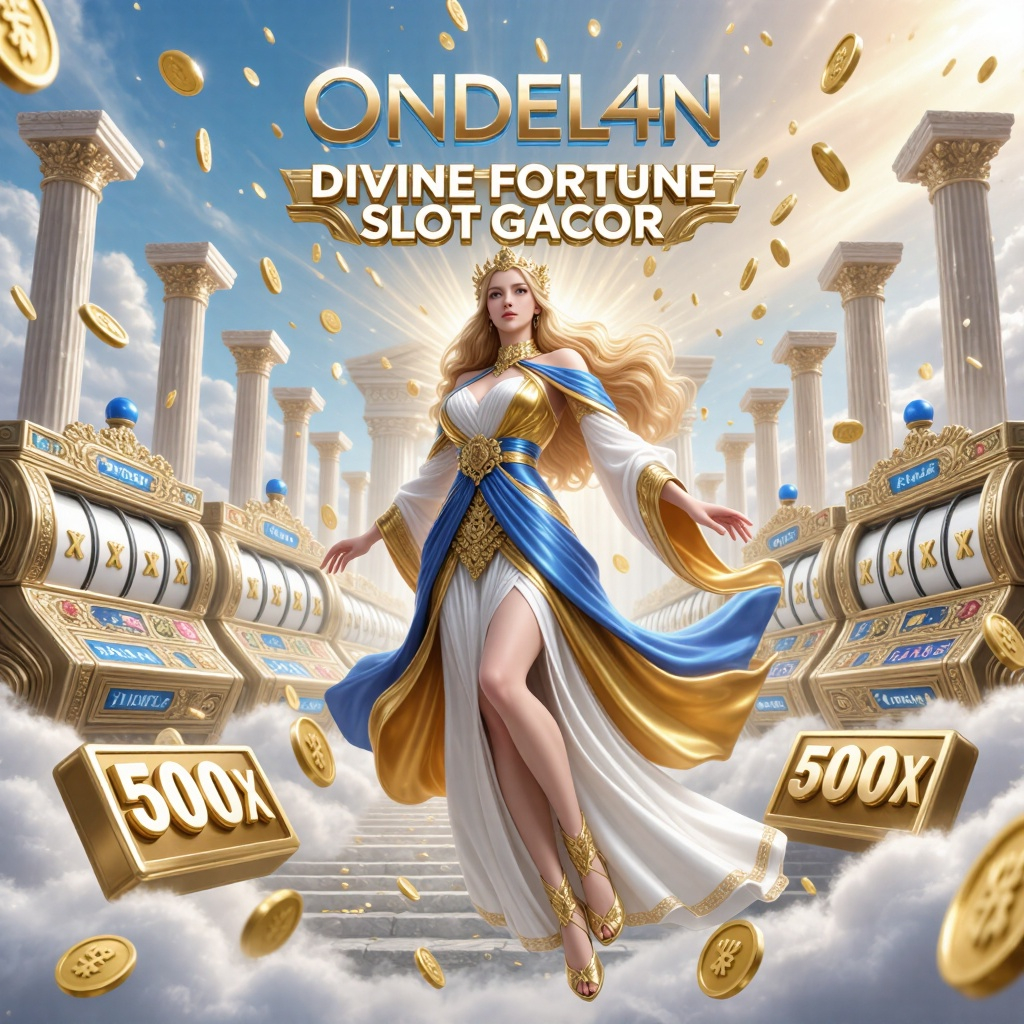 Divine Fortune di ONDEL4D: Slot Gacor Dewi Keberuntungan dengan Pesona Elegan dan Peluang Kemenangan Bertahap